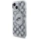 2. Karl Lagerfeld IML Monogram Karl & Choupette Head MagSafe-Hülle für iPhone 15 – transparent
