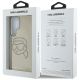 8. Karl Lagerfeld Strasssteine ​​Karl Head Logo Samsung Galaxy S25 Ultra schwarze Hülle