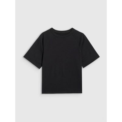 6. Einfarbiges Oversize-T-Shirt für Jungen 4F 4FJWAW25TTSHM2411-20S