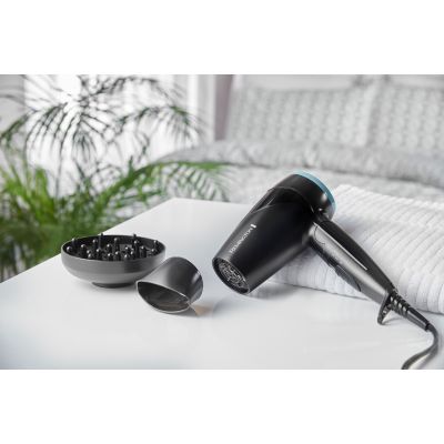 5. REMINGTON Compact On The Go D1500 Haartrockner (2000W; Schwarz)