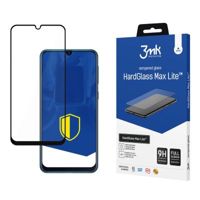 3mk HardGlass Max Lite Schwarzes gehärtetes Glas für Samsung Galaxy M31 / M31 Prime