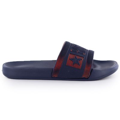 2. Herren-Flip-Flops in Marineblau, Modell Big Star RR174A052, geeignet für Strand und Pool