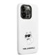 4. Karl Lagerfeld KLHMP14XSNCHBCH iPhone 14 Pro Max 6.7" Hardcase weiß/weiß Silikon Choupette MagSafe