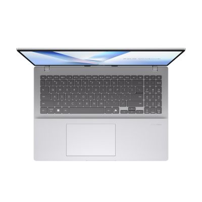 6. ASUS Vivobook 16 M1607GA-MB003W Ryzen AI 7 445 16,0" WUXGA IPS-Panel 60Hz 300nits AG 16GB DDR5 SSD512 Radeon Grafik WLAN+BT 1080p Kamera 42Wh Windows 11 Cool Silver
