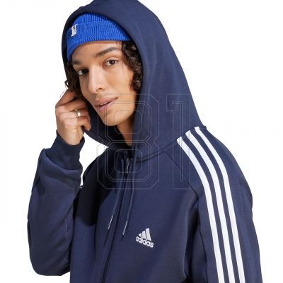 6. adidas Essentials Fleece 3-Streifen Full-Zip Jr Sweatshirt IJ6478