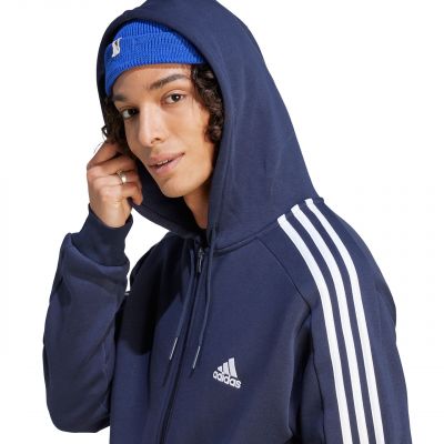 6. adidas Essentials Fleece 3-Streifen Full-Zip Jr Sweatshirt IJ6478