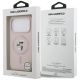8. Karl Lagerfeld Silikon Karl&Choupette Ring MagSafe Case für iPhone 17 Pro - Pink