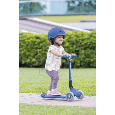 12. Globber Faltbarer 3-Rad-Scooter Lights Navy Blue Jr 437-100