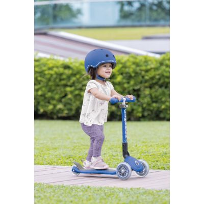 12. Globber Faltbarer 3-Rad-Scooter Lights Navy Blue Jr 437-100