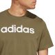 6. adidas Essentials Single Jersey Linear Logo-T-Shirt mit Stickerei M IC9280