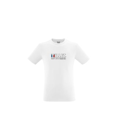 MILLET Millet Ts Ss M Herren-T-Shirt weiß