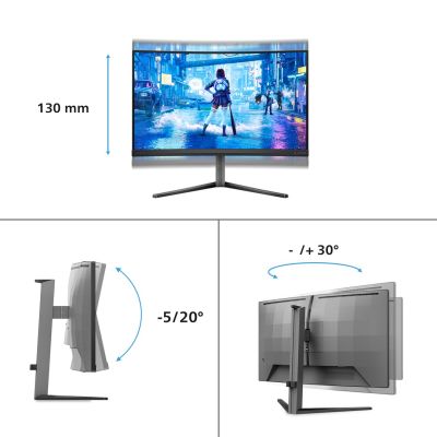 57. Philips Evnia 5000 27M2C5200W/00 Computermonitor 68,6 cm (27 Zoll) 1920 x 1080 Pixel Full HD LCD Schwarz