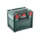 Metabo 626888000 Werkzeugkoffer, Hartschalenkoffer, Acrylnitril-Butadien-Styrol (ABS), Grün, Rot