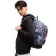 Puma Academy Rucksack Blau und Rot AOP 91150 27
