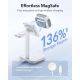 4. ESR Orbit HaloLock MagSafe Hülle für AirPods Pro 3 – Weiß
