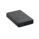 10. Powerbank Wozinsky WLWP-10KA0Y3S 22,5W PD Qi2 10000 mAh, mit Ständer, 1x USB-A, 1x USB-C - schwarz