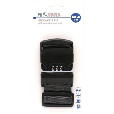 8. Universeller Sicherheitsgurt für Koffer 180x5cm mit Code, Proworld Grau