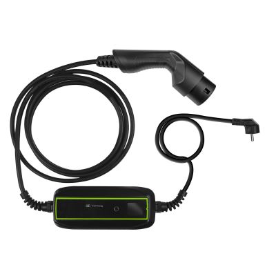 6. Green Cell Mobiles Ladegerät 3,6 kW Schuko – Typ 2, 6,5 m