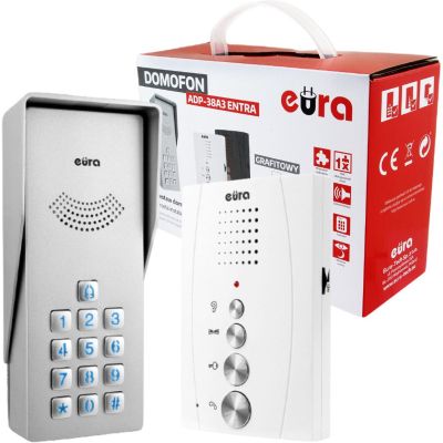 EURA ADP-38A3 ENTRA Gegensprechanlage weiß