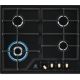 ELECTROLUX EGS6436RK Gaskochfeld, schwarz, Retro