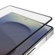 6. Puro Frame Tempered Glass mit schwarzem Rahmen für Samsung Galaxy S25 Ultra