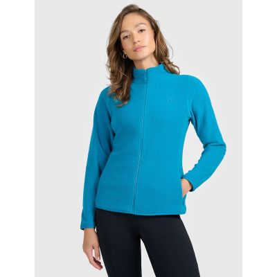 Damen-Fleecejacke mit Stehkragen im Slim Fit 4F 4FRAW25TFLEF496-46S