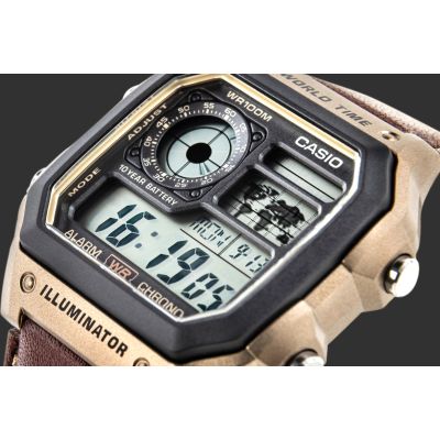 4. Herrenuhr CASIO AE-1200WHL-5AVEF + Box
