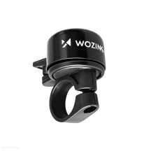 Wozinsky WDR-B1 Fahrradklingel für Fahrräder und Roller, mechanisch, Aluminium – Schwarz