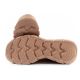 9. Skechers Damen Winterstiefel Isolierte Lederstiefeletten Braun