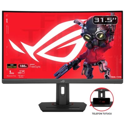 10. ASUS ROG Strix XG32WCS Computermonitor 80 cm (31,5") 2560 x 1440 px Quad HD LED Schwarz