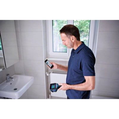 9. Bosch GTC 600 C Geräuschäquivalente Temperaturdifferenz (NETD) IR Schwarz, Blau 256 x 192 px Integriertes LCD-Display