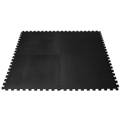 5. VIRTUFIT FITNESS-PUZZLEMATTE 120X120 CM SCHWARZ