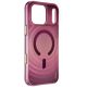 3. Uniq Coehl Vela Magnetische Ladehülle für iPhone 18 Pro Max / 17 Pro Max – Burgunderrot