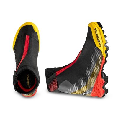 4. La Sportiva Aequilibrium Top GTX ZFMS094K00Y00 Schwarz/Gelb