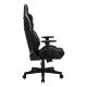 4. SENSE7 Sentinel Gaming-Stuhl, gepolsterter Sitz, Schwarz/Grau