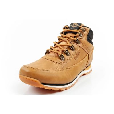 3. Lee Cooper Herren-Winterwanderschuhe, gefüttert, knöchelhoch, braun