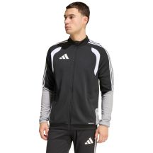 adidas Tiro 26 Competition Trainings-Sweatshirt für Herren, schwarz, grau und weiß, JX4260