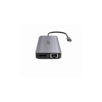 4. Acer 12-in-1 USB-C-Dongle, kabelgebunden, USB 3.2 Gen 1 (3.1 Gen 1), Typ-C, Silber
