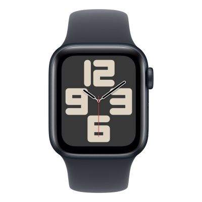 2. Apple Watch SE GPS + Cellular 40 mm Midnight Aluminiumgehäuse mit Midnight Sportarmband – S/M