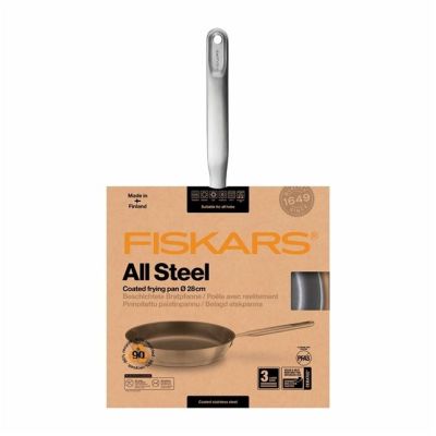 9. Fiskars 1064745 Universal-Bratpfanne Rund