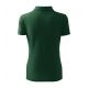 3. Malfini Pique Polo W MLI-210D3 dunkelgrünes Poloshirt