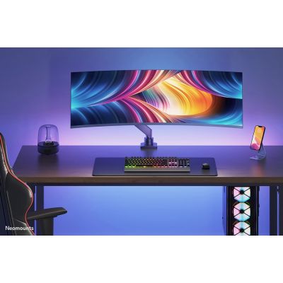 12. Tischhalterung für Neomounts NM-D775BLACKPLUS 10-49"-Monitore – Gasfeder – Topfix – 180°-Begrenzer
