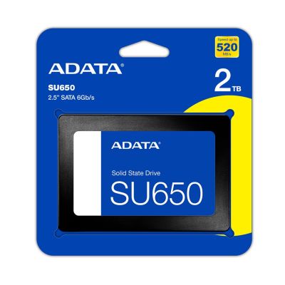 6. ADATA SU650 2 TB 2,5" SATA III 3D NAND