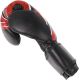 8. RBT-5A Lederboxhandschuhe, schwarz und rot