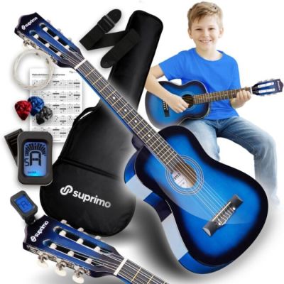 SUPRIMO JRC SET BB klassische Gitarre 1/4 Blueburst