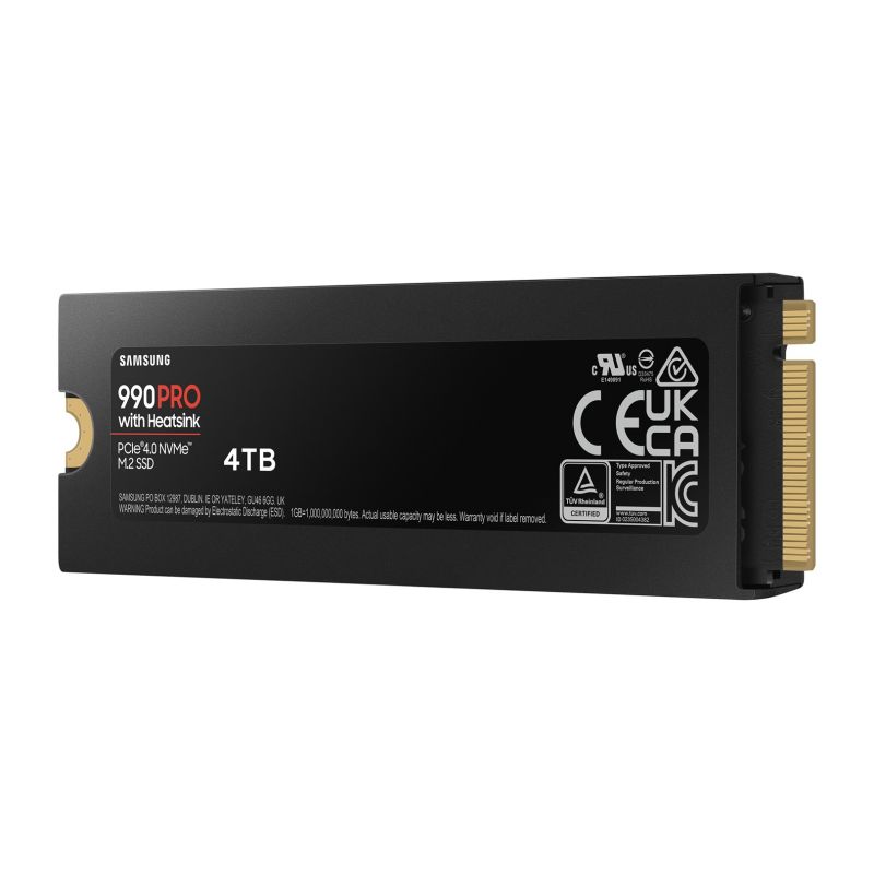 20. Samsung 990 PRO Kühlkörper 4TB SSD