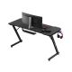 9. Huzaro Hero 3.3 Schwarzer Gaming-Schreibtisch