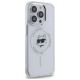 4. Karl Lagerfeld IML Metal Choupette Head MagSafe iPhone 13 Hülle - Weiß
