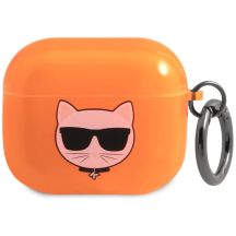 Karl Lagerfeld Choupette-Hülle für AirPods 3 – Orange