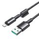 7. Joyroom S-A50 Unlimited Series 3A USB-A – Lightning Kabel mit magnetischem Organizer 1,2 m – Grau